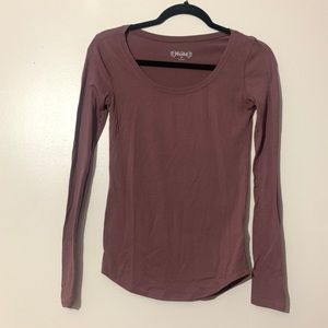Mauve Basic Long tee